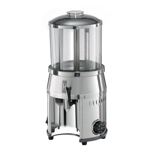 Hotdrink Dispenser / Schoko Dispenser 4,0 ltr., silber mit Rührflügel