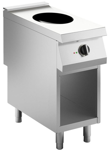 KBS Induktionswok 1 Heizzone ø30cm 5 kW, offener Unterbau