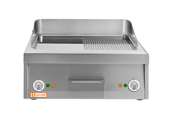 LOCHER Griddle 600 hartverchromt 1/2 gerillt 216421 by BERNER