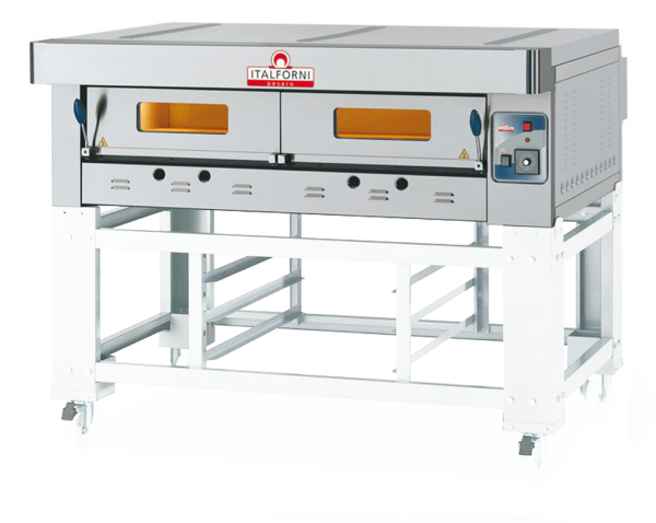 KBS Pizzaofen Premium 12 G für 12 Pizzen ø30cm Gas 24 kW