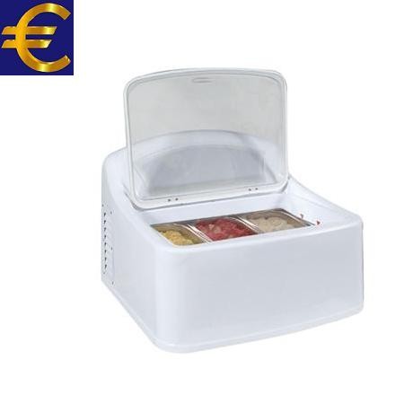 Auftisch-Speiseeisvitrine Eco-Line II 3x5 Liter Tischgerät