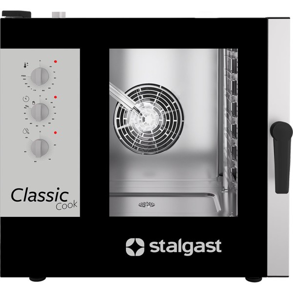 STALGAST Kombidämpfer ClassicCook manuelle Steuerung Gas 7xGN1/1 14 kW