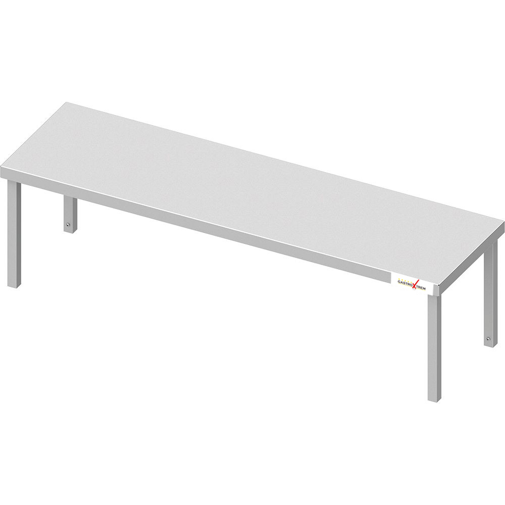 Edelstahl Aufsatzbord Gastro 200 x 40 cm Edelstahl Aufsatzbord Gastro 200 x 40 cm