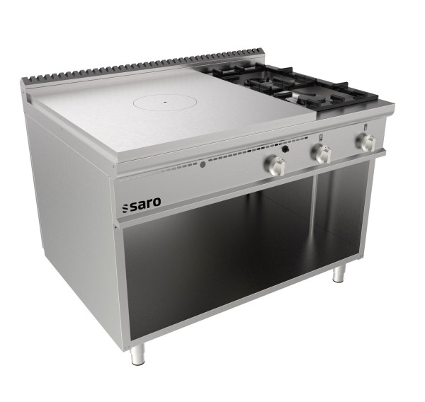 SARO Glühplattenherd offener Unterbau +2 Brenner LQ