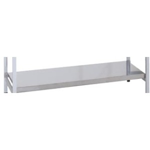 Regal-Fachboden Edelstahl 600x340mm für 400er Regale