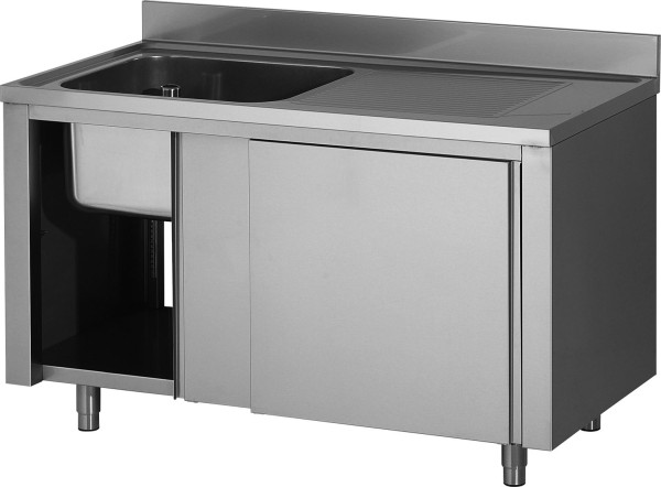 SARO Spülschrank mit Schiebetüren Tiefe 700mm verschiedene Ausführungen