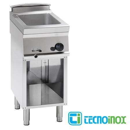 Gas-Bain-Marie Tecnoinox BM4FG7 1 x GN 1/1 Gastronomie-Speisenwärmer