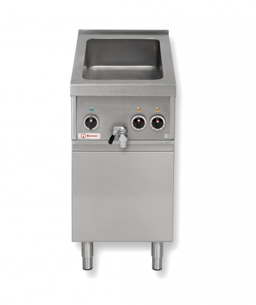 Berner BWBKTD40WS Bain-Marie GN1/1 mit Wärmeschrank im Unterbau
