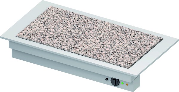 STALGAST Wärmeplatte "Drop-In" aus Granit 3xGN 1/1 1155x620x270 mm Edelstahlabdeckung