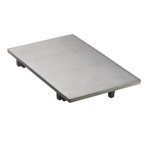 Tecnoinox Grillplattenaufsatz, glatt