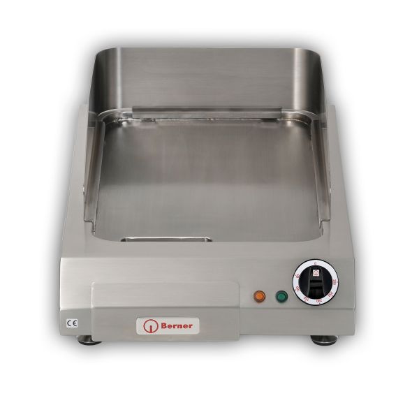 Berner BGA40SSpeed Griddleplatte glatt SPEED mit 5,6 kW