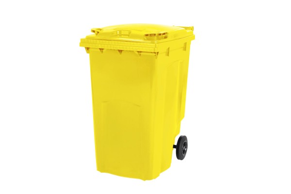 SARO 2 Rad Müllgroßbehälter 240 Liter -gelb-MGB240GE