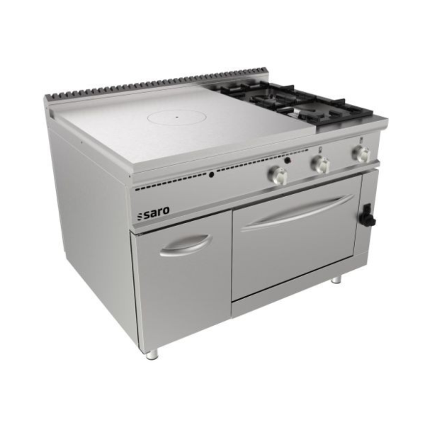 SARO Glühplattenherd Gasofen+ 2 Brenner +Tür LQ