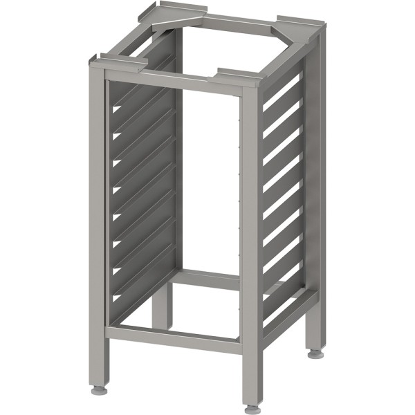 Untergestell mit 10 GN-EInschubschienen für STN-Compact, GN2/3, h=850 mm