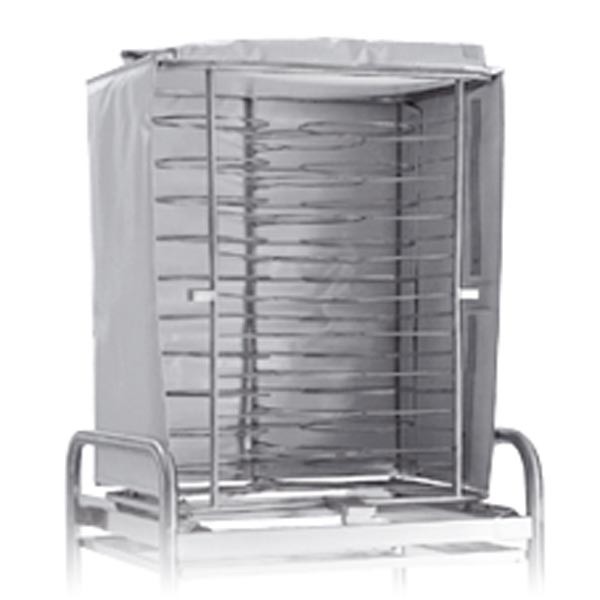Warmhaltehauben für 6xGN 1/1 Hordengestelle