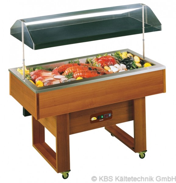 Fischkühlvitrine Delizie Fisch