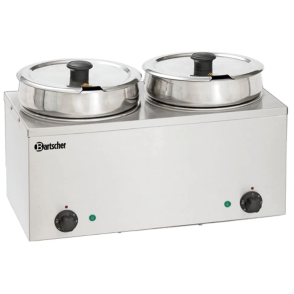 BARTSCHER Bain Marie Hotpot, 2x Topf, 6,5 L - 606065
