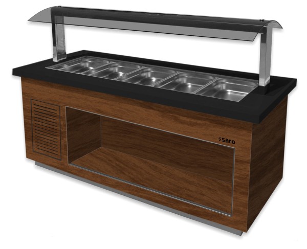 SARO Heißes Buffet Premium Line SB-H170 braun/schwarz