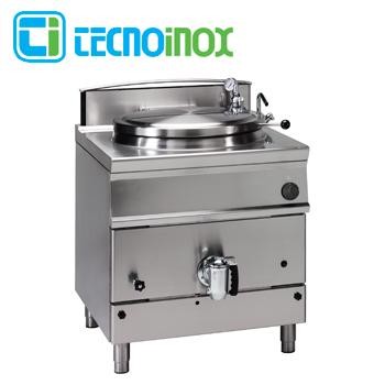 Gas-Kochkessel Tecnoinox 150 Liter P85FIG9 Gastronomie-Schnellkochkessel