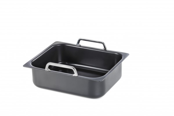 Alu-Guss-Behälter GN 1/2 Tiefe 55 mm, mit Griffe Scholl Z0765