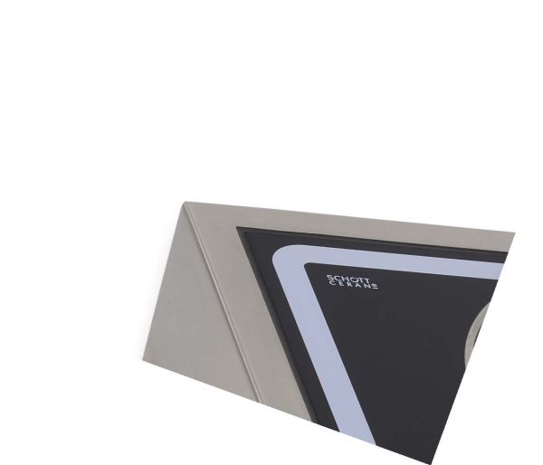 Abdeckung hinten abgekantet pro Gerät