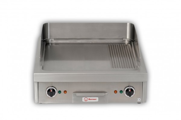 Berner BGAH60G Tischbratplatte 1/3 gerillt