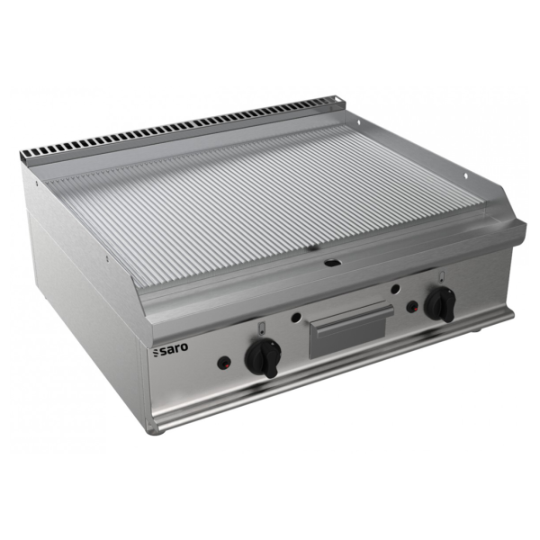 SARO Gas-Griddleplatte Tisch E7/KTG2BBR