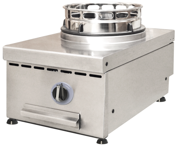 NAYATI Wokherd-Tischgerät, Gas, 1 x 13 kW Brenner