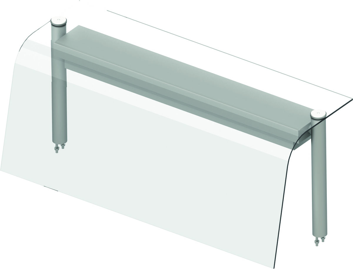 Stalgast Aufsatzbord, 900x400x400 mm, verschweißt main image 0
