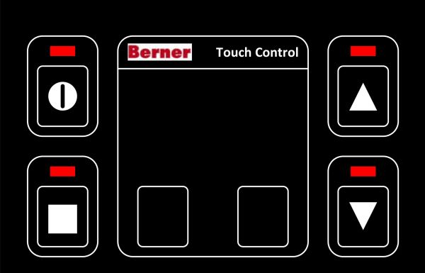 Option: Elektronische Regelung mit separatem Sensor Tastenfeld (pro Heizzone)