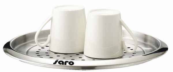 Glühwein- und Heißwasserkessel von saro - Warmhaltedeckel für beide Modelle