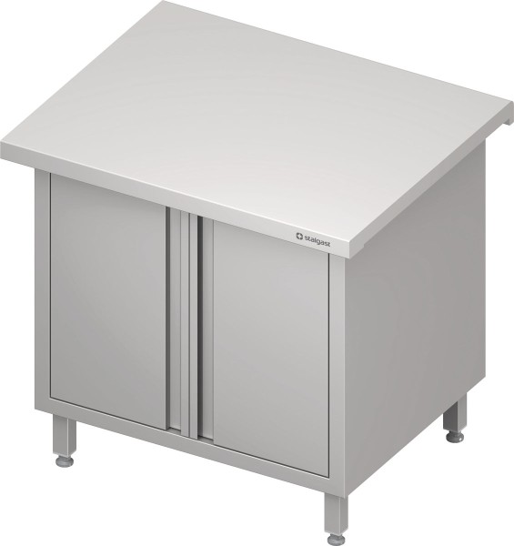 STALGAST Neutralausgabe "Free Flow" mit Flügeltüren 800x735x880 mm Edelstahlabdeckung