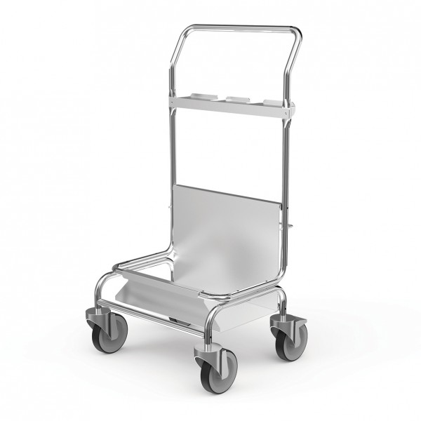 WAGEN FÜR REINIGUNGSMITTEL - KAPAZITÄT 2 KANISTER JE 10 KG.