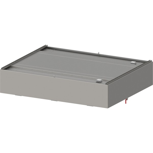 GASTROXTREM Edelstahl Induktions Deckenhaube Kastenform Höhe 450mm - versch. Ausführungen