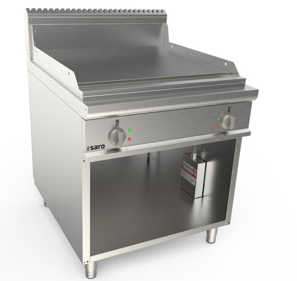 SARO Elektrogriddleplatte 800mm breit Stand glatt LQ
