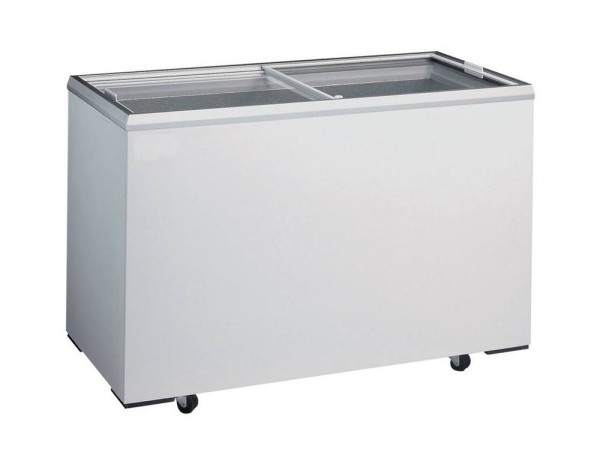 KBS Eiscreme Impuls-Tiefkühltruhe D 400 mit Glasschiebedeckel