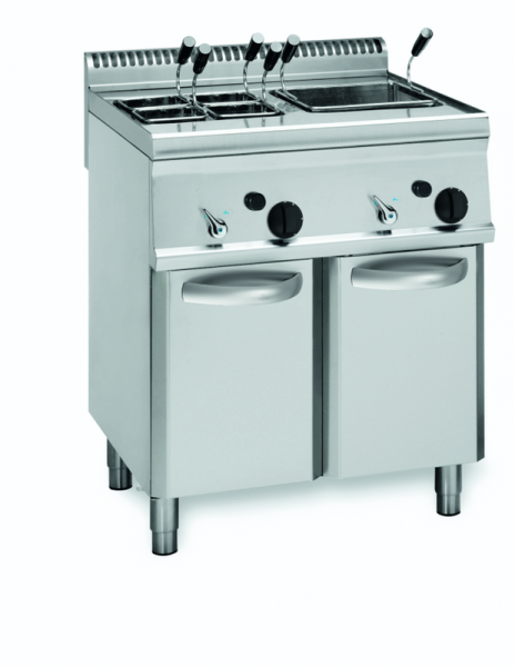 KBS Gas-Nudelkocher 2 Becken 2x 23 Liter Standgerät