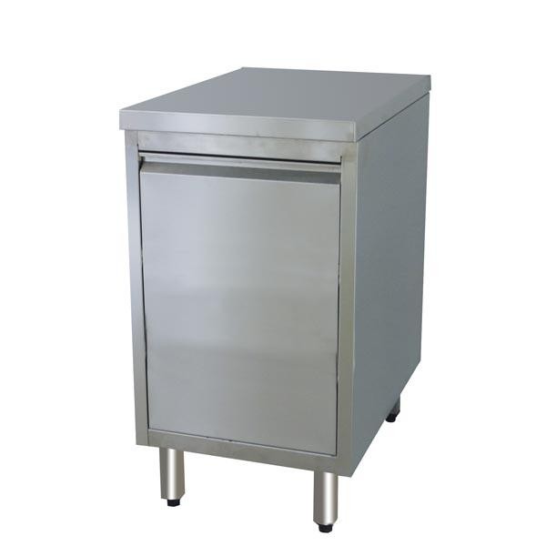 Edelstahl Abfallkipper 40 x 60 x 90 cm ohne Aufkantung