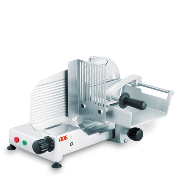 ADE Aufschnittmaschine GLORIA gerade 25 cm 230V glatt teflonbeschichtet ADE 4026T