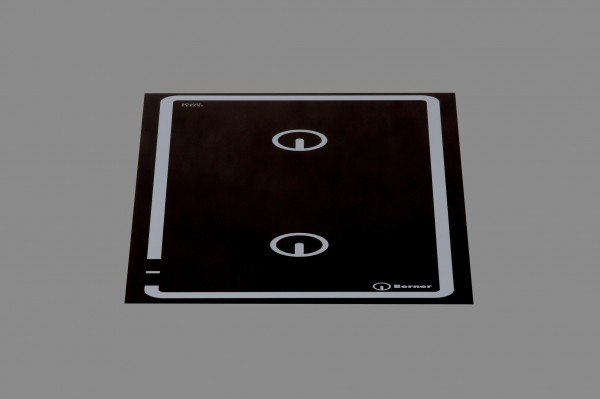Berner BI2EG3.5SK, Induktionsherd, powerstar, hintereinanderliegend