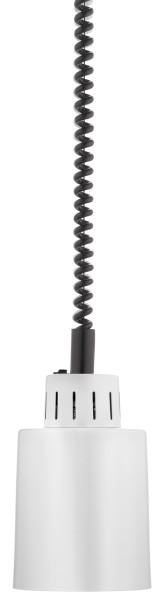 Wärmeleuchte - weiß Neumärker 00-50551WW mit SCHWARZEM Kabel