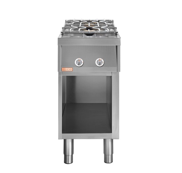 LOCHER 227000 ﻿Gasherd, 2 Kochstellen