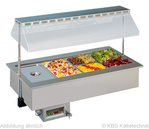 KBS Sinfonia Einbauwanne GN 6/1 still ohne Maschine