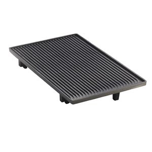 Tecnoinox Grillplattenaufsatz, gerillt