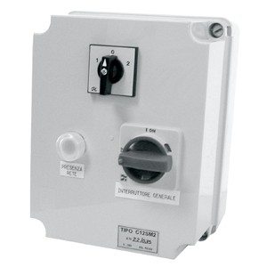 Schaltkasten für Ventilatoren und Airboxen, 400V / 9 A, auch für Gas