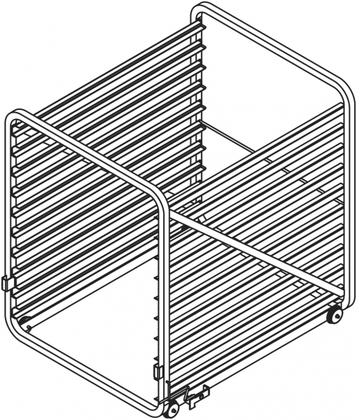 Hordengestell 10 x GN 2/1