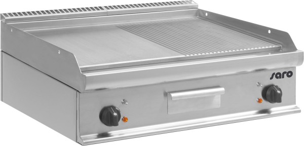 SARO Gas-Griddleplatte Tisch E7/KTG1BBL