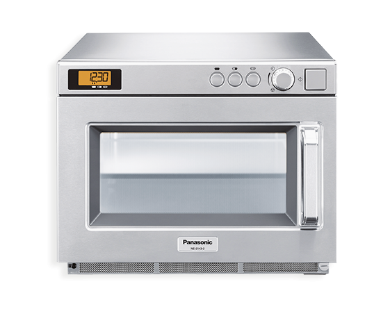 Gastronomie Edelstahl Mikrowelle Panasonic 18 ltr, NE-2143-2, 2100W