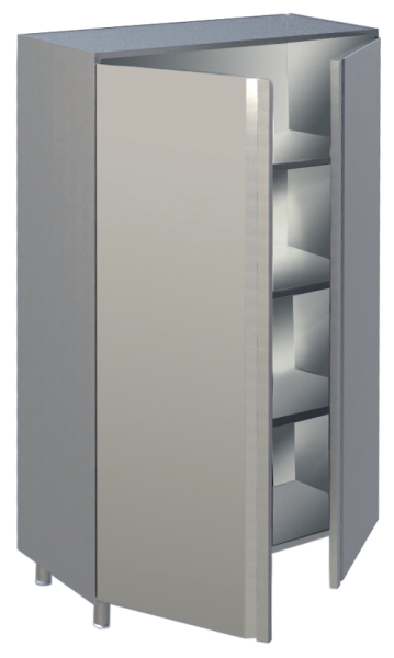 KBS Geschirrschrank Breite 100cm Höhe 150cm mit Drehtüren