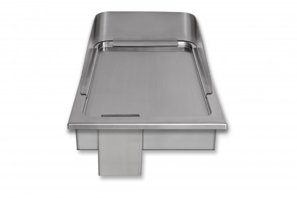 Berner BGE40M Speed Mega-Bratplatte 40x75 cm als Einbaugerät 7,4 kW